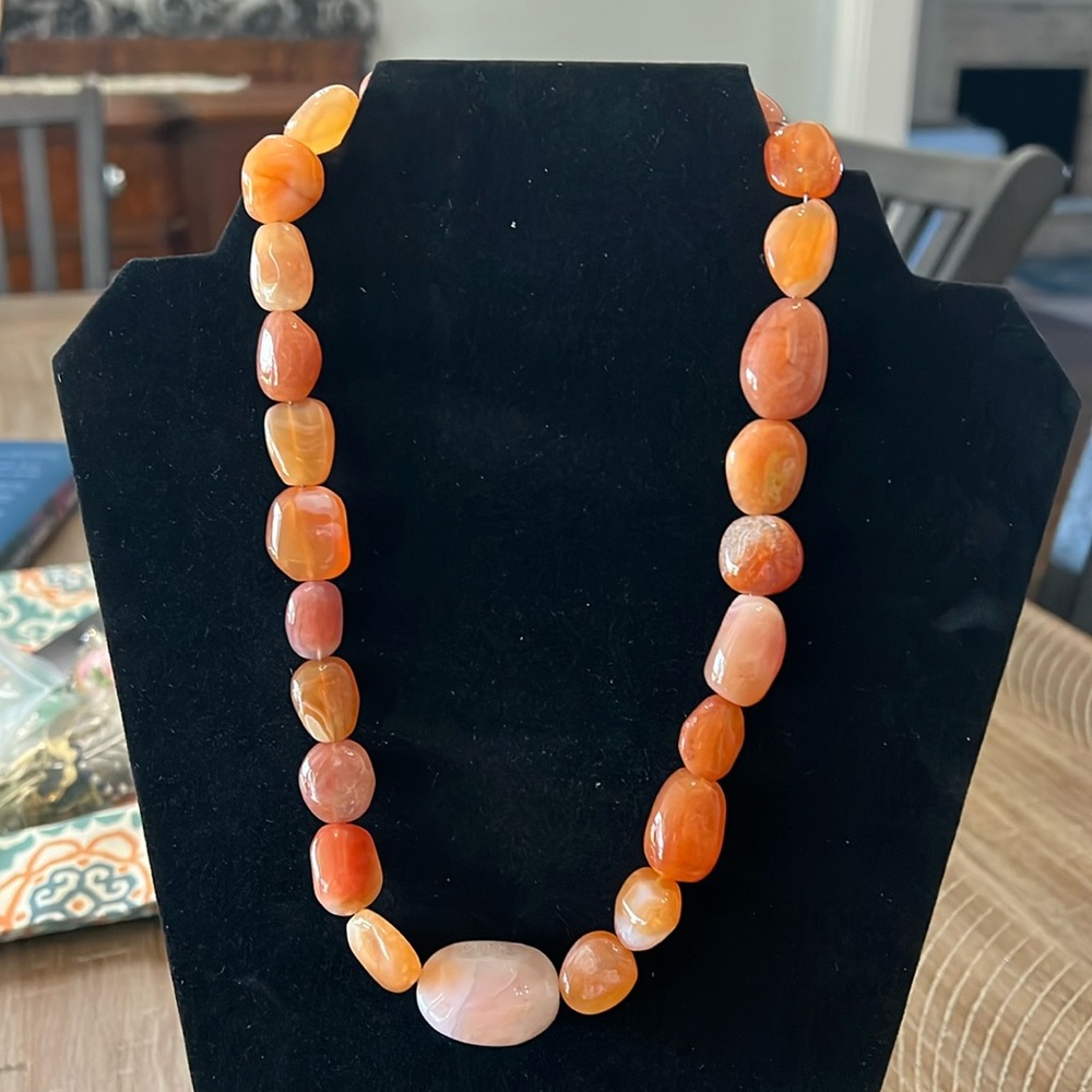 Stone necklace